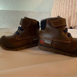 See Kai Run Waterproof Brown Kids Boots